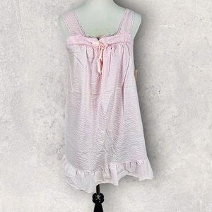 NWT Vintage Vandemere Pale Pink Night Sleep Gown Dress Shift